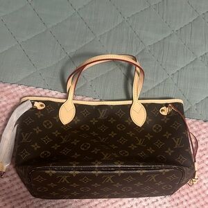 Luxury Brown Tote Bag PM